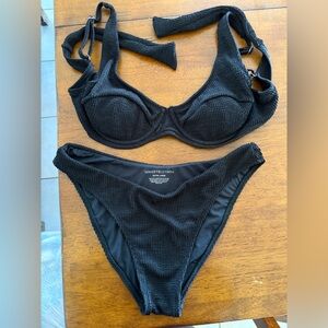 Somerfield Swim Midnight Black Bikini Set